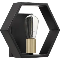 QUOIZEL Vegglampe Bismarck, 1 lyskilde