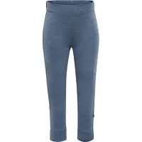 Hummel Leggings - HmlMini - Ull/Viskose - Flint Stone - - 74 - Leggings - Ull