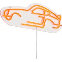 QAZQA Neon vegglampe oransje inkl. LED - Car