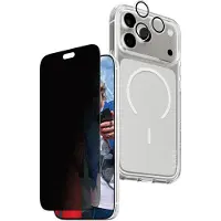 PanzerGlass iPhone 17 Pro Max/18 Pro Max Care Flagship 3-i-1 personvernpakke - Klar