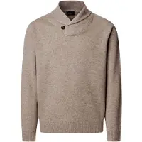 Hackett London for man. HM7000246 Beige Jersey Shawl (L), Casual, Wool, Classic, Long sleeve