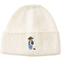 Ralph Lauren for woman. 455P23854002 Cream white knitted hat (OSFA), Casual, Wool