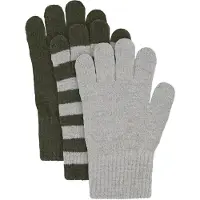 Minymo Hansker - Ull - 3-pack - Bille - - 3-6 år (98-116) - Handsker