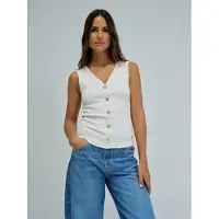 Salsa Jeans 21012150 Ermeløs T-skjorte
