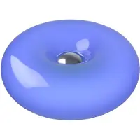 Eglo LED-bordlampe Basile, blå, glass, 2 700 K