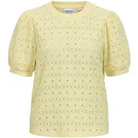 Object Laila Kort Ermet Bluse