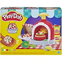 Play-Doh Stamp and Spin Pizza-lekesett, 14 stk., 3 år
