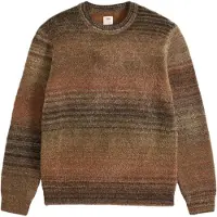 Levi's for man. 003B6-0014 Brown Bouclé Presidio Sweater (L), Casual, Acrylic, Long sleeve