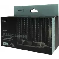 Eco-Light Eco Light Magisk gardin 200 LED 3 m × 1 m 6500 K, 5 V likestrøm