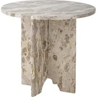 Bloomingville Jasmia sidebord - brun - marmor