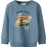 Name it Collegegenser - NmmStemme - Blue Mirage/Road Trip - - 3 år (98) - Collegegenser