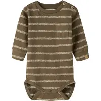 Lil´ Atelier Lil' Atelier Body I/e - NbmOby - Teak/Turteldue - - 56 - Langermet Body