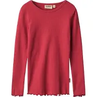 Wheat Genser - Rib - Ida - Rød Cherry - - 3 år (98) - Genser