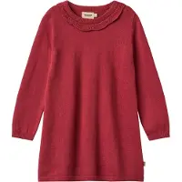 Wheat Kjole - Strikk - Barnepike - Lagre Cherry - - 6 år (116) - Kjole
