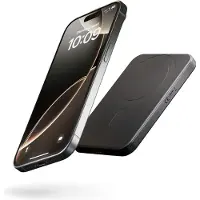 ZENS Slim Qi2 Aluminium Powerbank 5000 mAh - Black - 5000 mAh