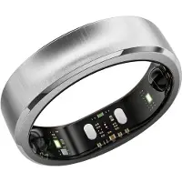 Ring Smart RingConn Gen 3, størrelse 10, børstet sølv (125011001)