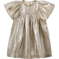 Sofie Schnoor Kjole - LissieKB - Light Gold - - 4 år (104) - Kjole