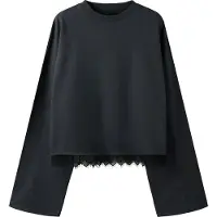 LMTD Blondedetalj Langermet Topp