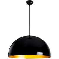 Opviq Berceste 237-S hengelampe Ø60 cm svart/gull