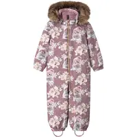 Name it Vinterdress - NmfSnow10 - Grape Shake/Snow Bunny - - 3 år (98) - Vinterdress