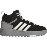 Adidas Sko - Hoops 4.0 Mid - Svart/Grå/Hvit - - 35,5 - Vinterstøvler