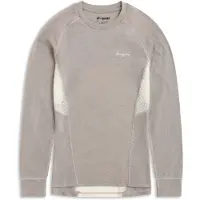 Bergans Inner:Pure Merino L/S Ulltrøye Dame Sandstone XL