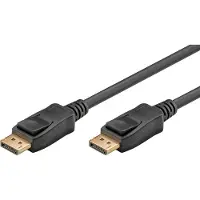 Pro DisplayPort 2.1 (DP40) - 3m - Svart