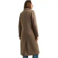 Pepe Jeans for woman. PL4024510 Lisa beige coat (XL), Casual, Wool, Classic
