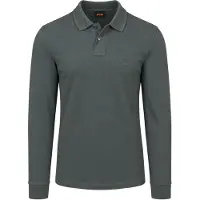 BOSS Passerby 10256683 Orange Langermet Poloskjorte