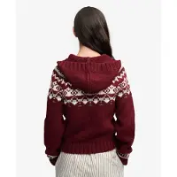 Superdry Fairisle 1/2 Button Hoodie Hetteskjorte
