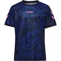 Hummel T-skjorte - hmlBlaze Club 26 - Marine/Blendende Blue - - 14 år (164) - T-skjorte