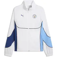 Puma Manchester City PUMATECH-X Full-Zip Track Jacket Men, Clothing, White/Blazing Blue, M