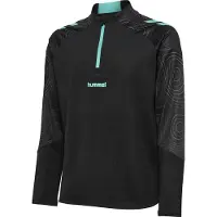 Hummel Genser - hmlBlaze 2.0 Training Halv glidelås - Black/Pool - - 14 år (164) - Genser