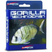 Tubertini Gorilla Technocast Black Fiskesene Monofilament 350 M