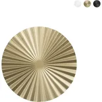 LUCE Design LED-vegglampe Anadara, gullfarget, Ø 50 cm, metall, CCT