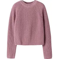 Name it Genser - Strikk - NkfVenja - Lilas - - 7-8 år (122-128) - Genser