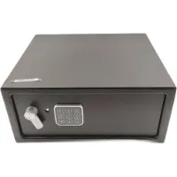 Yale YLC/200/DB2, Frittstående safe, Sort, Nøkler, Kombinasjonslås, Elektronisk, 24 l, Gulv/vegg, Batteri