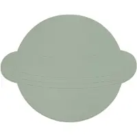 Oyoy Dekkebrikke - Silikon - Planet - Pale Mint - - OneSize - Dekkebrikke