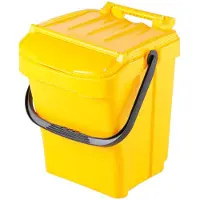 Usorteret Sartori Ambiente URBA PLUS 40L avfallsbeholder - gul