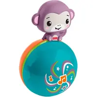 Fisher-Price Crawl & Go Purple Monkey