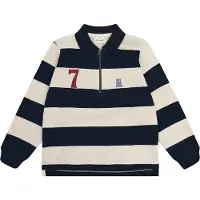 Minymo Poloskjorte - Piqué - Dark Sapphire - - 8 år (128) - Polo