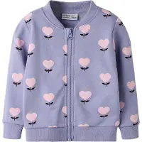 Name it Cardigan - NmfOlinias - Svette - Lavender Glasur - - 2 år (92) - Cardigan