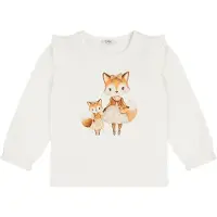 Hust and Claire Genser - HCAlma - Fox - Ivory - - 2 år (92) - Genser