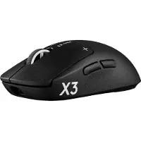 Logitech G PRO X3 SUPERSTRIKE (Midnight Black) - Gaming mus - Optisk - 5 knapper - Svart