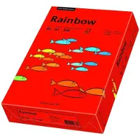 Papyrus Rainbow A4 500er, Universell, A4 (210x297 mm), Matte, 500 ark, 80 g/m², Rød