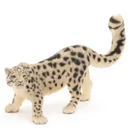 Papo Snøleopard - H: 6,5 cm - - OneSize - Lekedyr