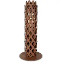 Slamp LED-gatelampe Charlotte, corten, høyde 63 cm, IP65