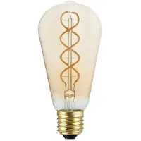 Creative Cables 2500k Golden Line B01 Line Spiral Filament Edison 5v 1.3w Led-pære