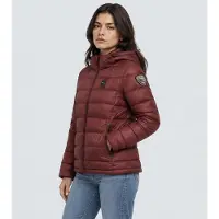 Blauer for woman. 26WBLDC03037 Charme burgundy quilted jacket (S), Casual, Maroon, Polyamide