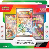 Pokemon Trading Card Game Første Partner Illustrasjonskolleksjon Serie 1 Latin 30-årsjubileum Spansk